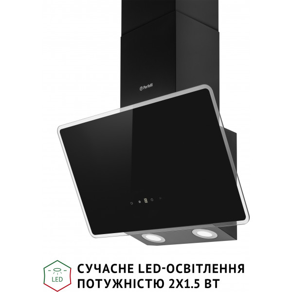 Фото - Витяжка декоративна Perfelli VICCO 5HSR NERO