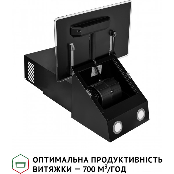 Фото - Витяжка декоративна Perfelli VICCO 5HSR NERO