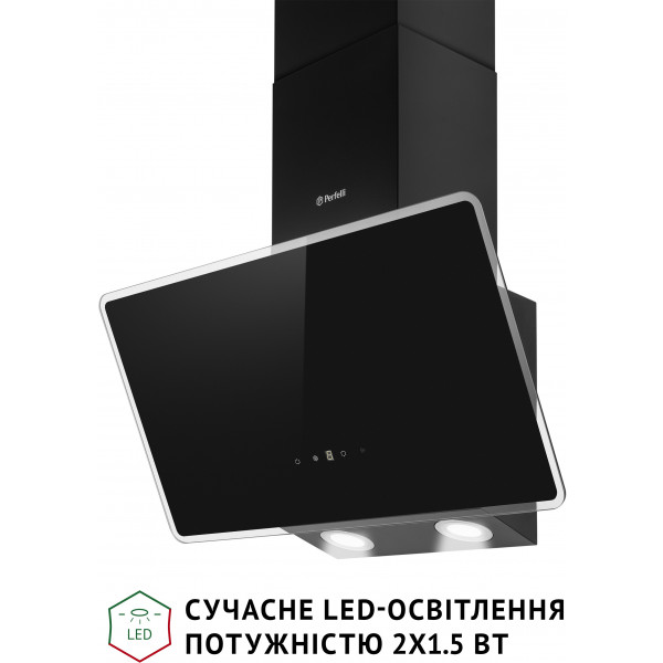 Фото - Витяжка декоративна Perfelli VICCO 6HSR NERO