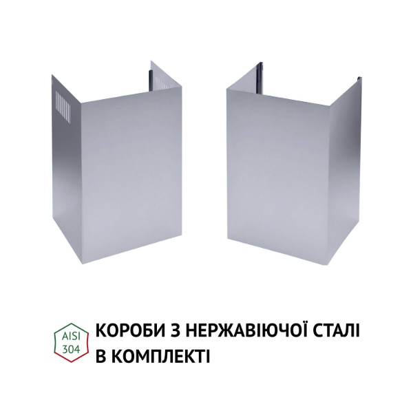 Фото - Витяжка декоративна Perfelli TM 9642 I/BL 1000 LED