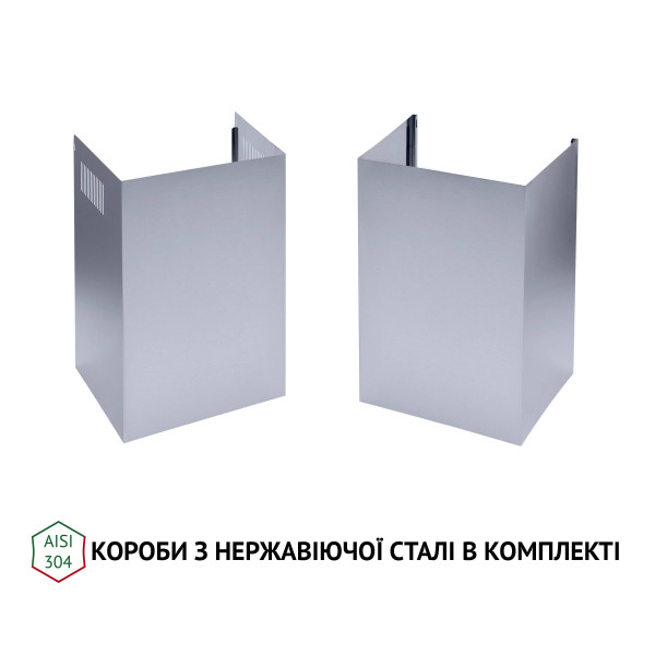 Фото - Витяжка декоративна Perfelli TS 6635 I/BL 1000 LED