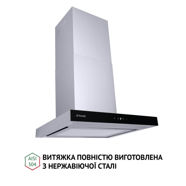 Фото - Витяжка декоративна Perfelli TS 6635 I/BL 1000 LED