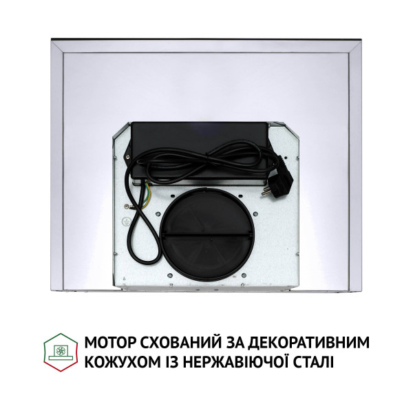 Фото - Витяжка декоративна Perfelli TS 6635 I/BL 1000 LED