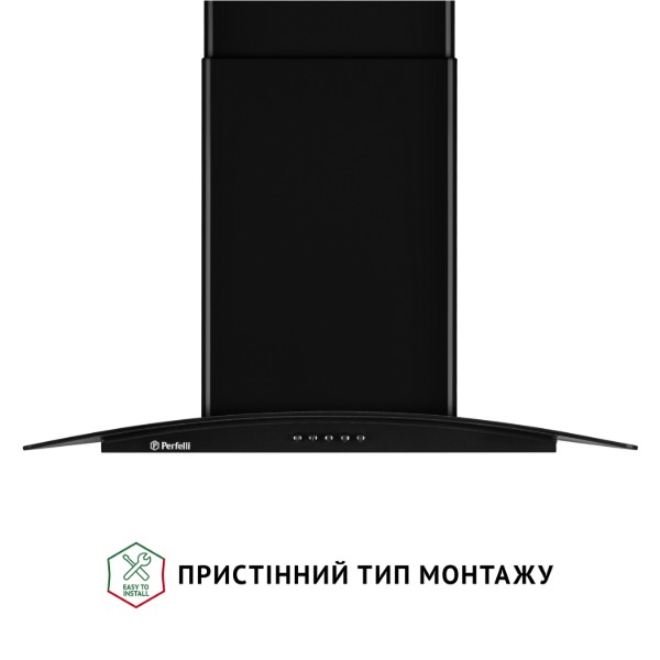Фото - Вытяжка декоративная Perfelli GRASSI 6HMB NERO