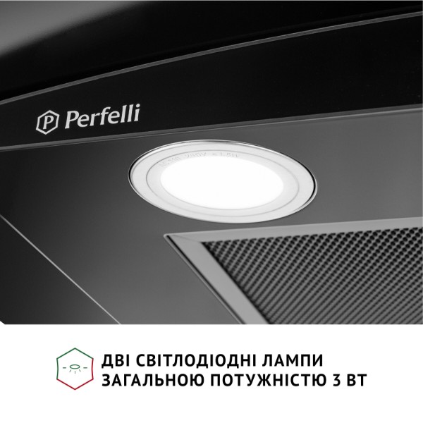 Фото - Вытяжка декоративная Perfelli GRASSI 6HMB NERO