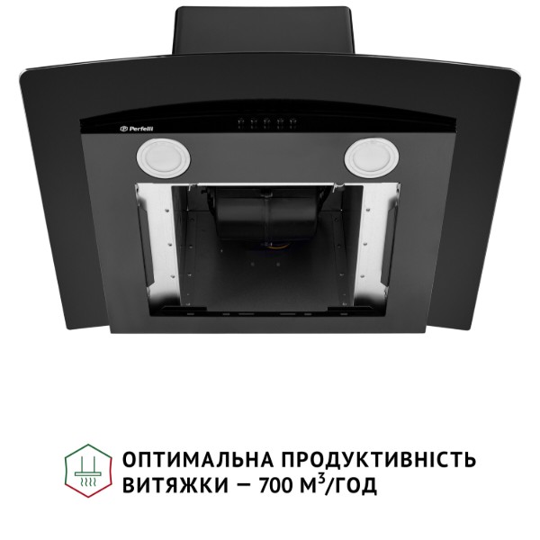 Фото - Вытяжка декоративная Perfelli GRASSI 6HMB NERO