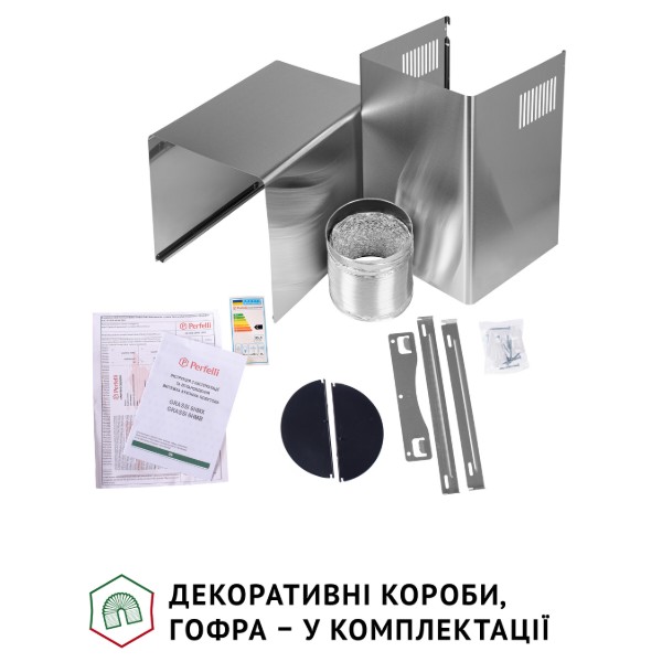 Фото - Вытяжка декоративная Perfelli GRASSI 6HMX INOX