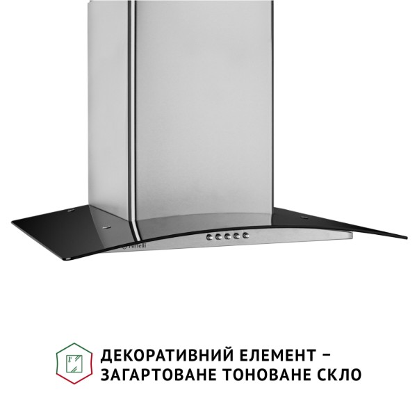 Фото - Вытяжка декоративная Perfelli GRASSI 6HMX INOX