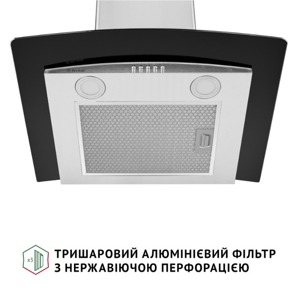 Фото - Вытяжка декоративная Perfelli GRASSI 6HMX INOX