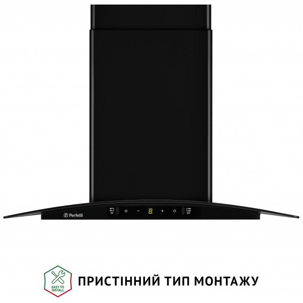 Фото - Витяжка декоративна Perfelli GRASSI 6PWB NERO