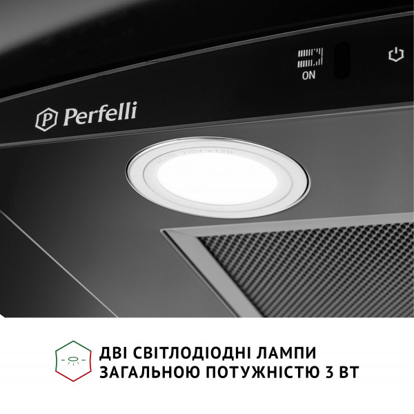 Фото - Витяжка декоративна Perfelli GRASSI 6PWB NERO