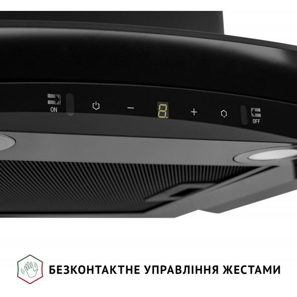 Фото - Витяжка декоративна Perfelli GRASSI 6PWB NERO