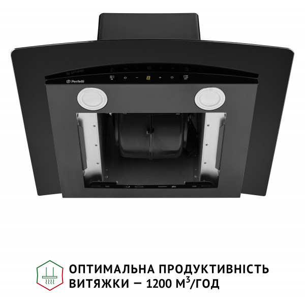 Фото - Витяжка декоративна Perfelli GRASSI 6PWB NERO