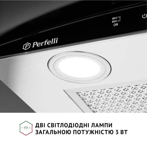 Фото - Вытяжка декоративная Perfelli GRASSI 6PWX INOX