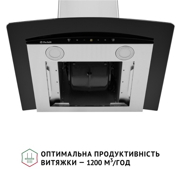 Фото - Вытяжка декоративная Perfelli GRASSI 6PWX INOX