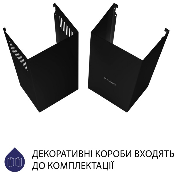 Фото - Вытяжка декоративная Minola HK 5214 BL 700 LED