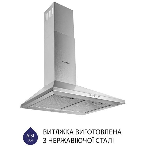 Фото - Витяжка декоративна Minola HK 5214 I 700 LED