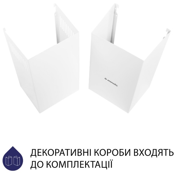 Фото - Витяжка декоративна Minola HK 5214 WH 700 LED