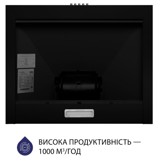 Фото - Витяжка декоративна Minola HK 5614 BL 1000 LED