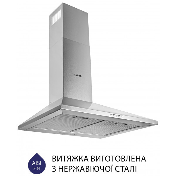 Фото - Вытяжка декоративная Minola HK 6614 I 1000 LED