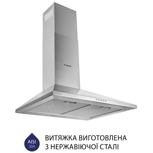 Фото - Вытяжка декоративная Minola HK 5614 I 1000 LED