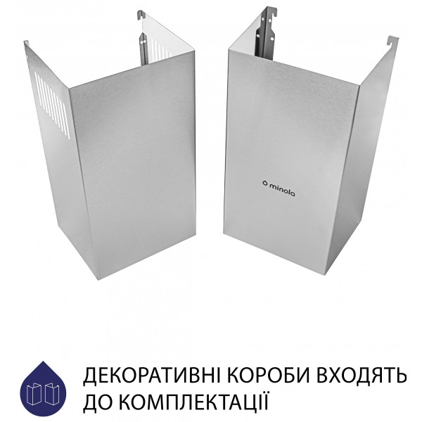 Фото - Вытяжка декоративная Minola HK 6614 I 1000 LED
