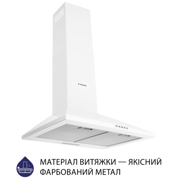 Фото - Витяжка декоративна Minola HK 5614 WH 1000 LED