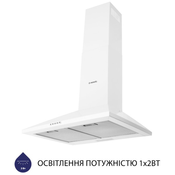 Фото - Витяжка декоративна Minola HK 5614 WH 1000 LED