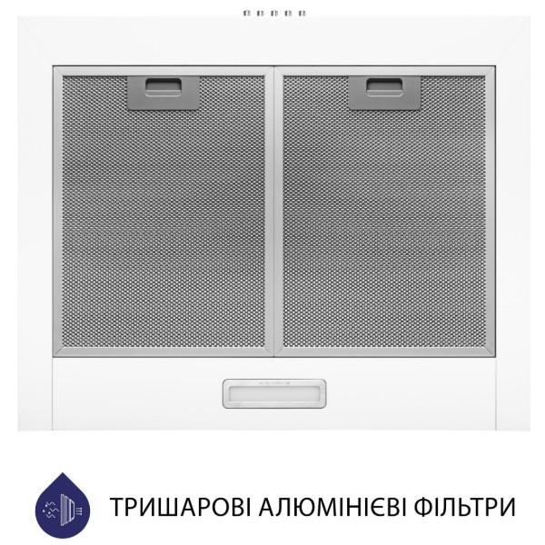 Фото - Витяжка декоративна Minola HK 5614 WH 1000 LED