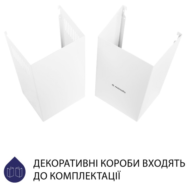 Фото - Витяжка декоративна Minola HK 5614 WH 1000 LED