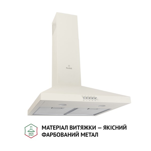 Фото - Вытяжка декоративная Perfelli K 5202 IV 700 LED