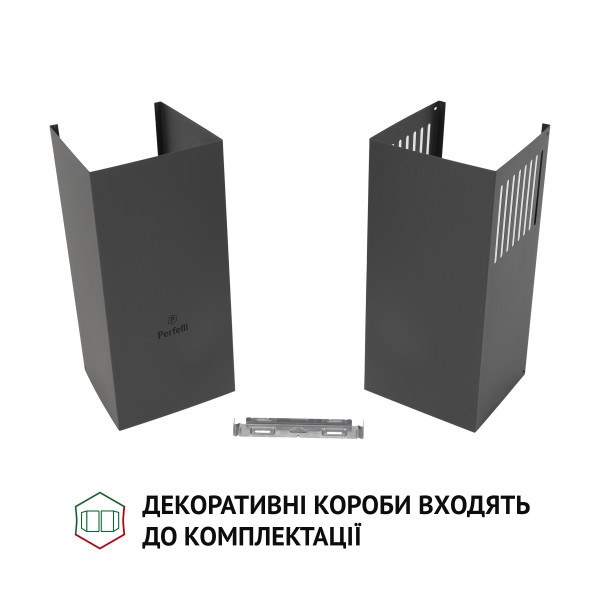 Фото - Витяжка декоративна Perfelli K 5202 SG 700 LED