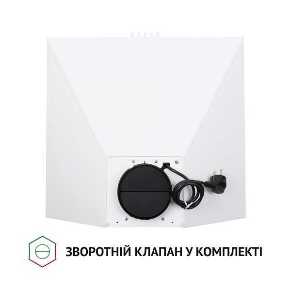 Фото - Вытяжка декоративная Perfelli K 5202 WH 700 LED