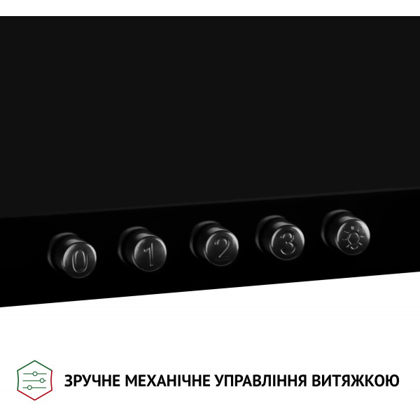 Фото - Витяжка декоративна Perfelli K 6610 BL 1000 LED