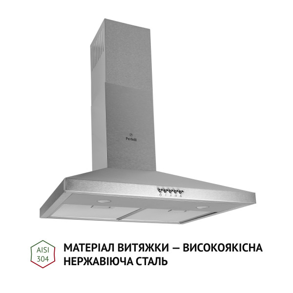 Фото - Вытяжка декоративная Perfelli K 6202 I 700 LED