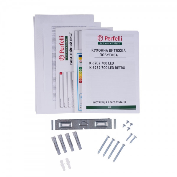 Фото - Витяжка декоративна Perfelli K 6202 IV 700 LED