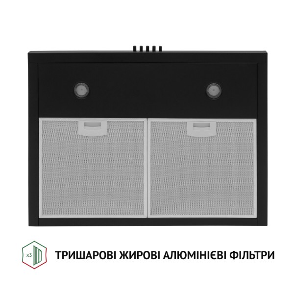 Фото - Витяжка декоративна Perfelli K 6402 BL 850 LED