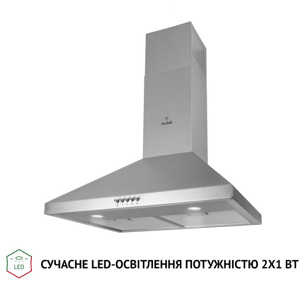 Фото - Витяжка декоративна Perfelli K 6402 I 850 LED