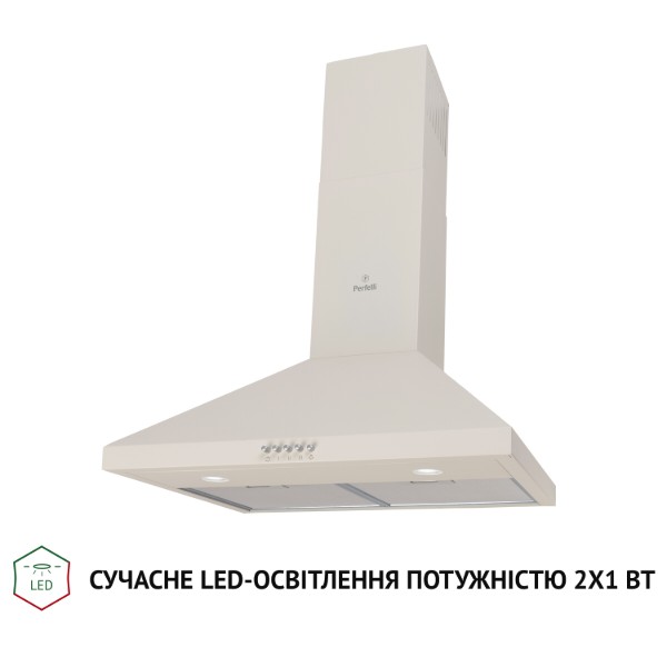 Фото - Витяжка декоративна Perfelli K 6402 IV 850 LED