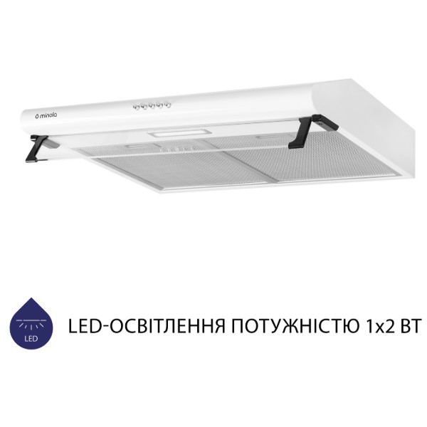 Фото - Вытяжка традиционная Minola HPL 615 WH