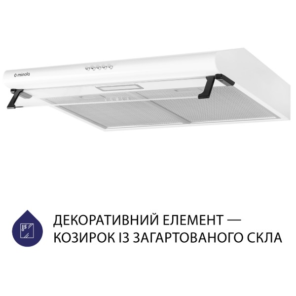 Фото - Вытяжка традиционная Minola HPL 615 WH