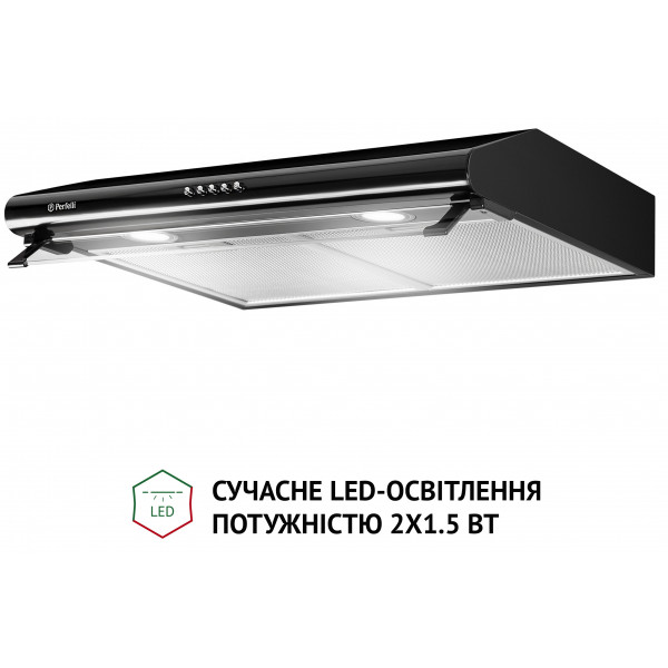 Фото - Вытяжка традиционная Perfelli PL 6042 BL LED