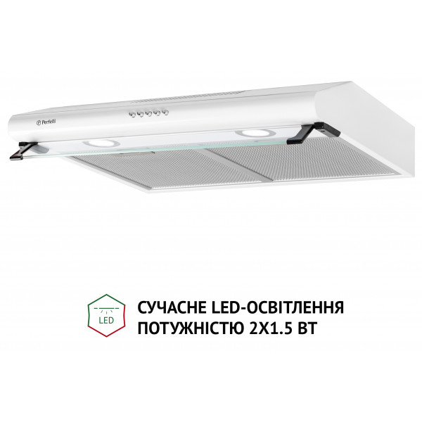 Фото - Вытяжка традиционная Perfelli PL 6042 W LED