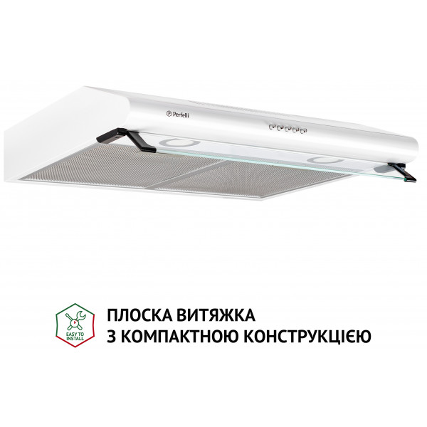 Фото - Вытяжка традиционная Perfelli PL 6042 W LED