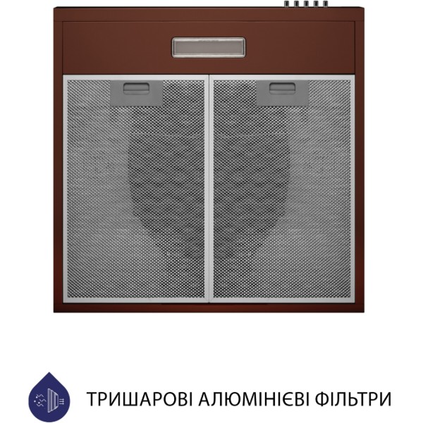 Фото - Витяжка традиційна Minola HPL 513 BR