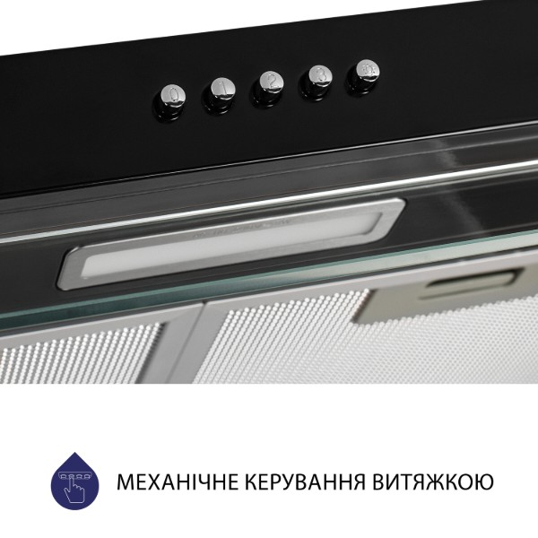 Фото - Витяжка традиційна Minola HPL 514 BL