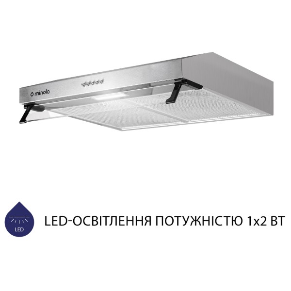 Фото - Витяжка традиційна Minola HPL 617 I