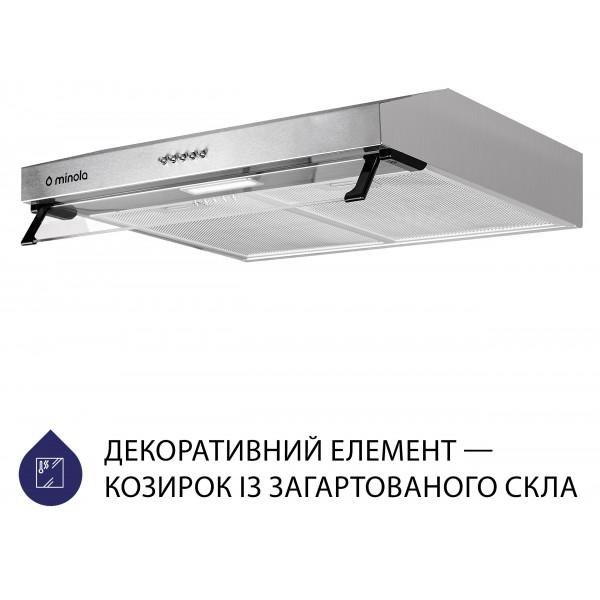 Фото - Витяжка традиційна Minola HPL 517 I