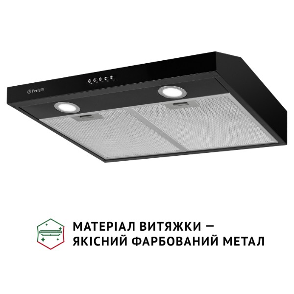 Фото - Витяжка традиційна Perfelli PL 6002 BL LED
