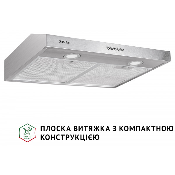 Фото - Витяжка традиційна Perfelli PL 6002 I LED